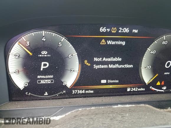 ✅ 2023 Infiniti QX60 Luxe • VIN: 5N1DL1FS1PC364424 • Lot: 49668195. Listed on Copart with 37,364 mi. Free auction sales archive from the USA and detailed vehicle history report at DreamBid. Image 9.