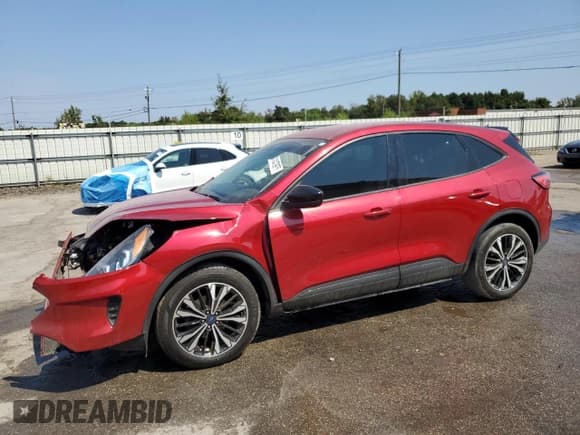 ✅ 2022 Ford Escape SE • VIN: 1FMCU0G6XNUB93216 • Lot: 81479975. Listed on Copart with 49,965 mi. Free auction sales archive from the USA and detailed vehicle history report at DreamBid. Image 1.