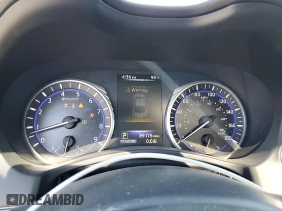 ✅ 2017 Infiniti Q60 Sport • VIN: JN1EV7EK8HM360375 • Lot: 70955245. Listed on Copart with 89,175 mi. Free auction sales archive from the USA and detailed vehicle history report at DreamBid. Image 9.