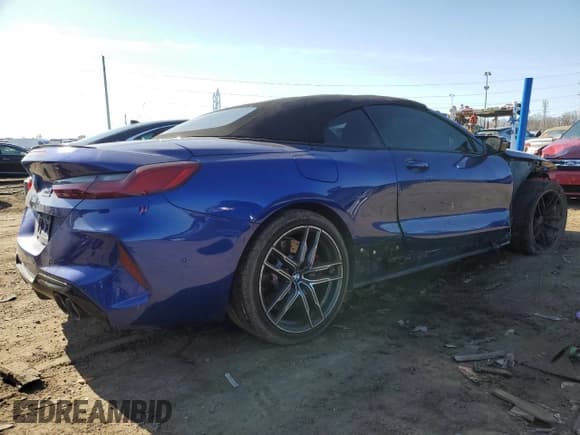 ✅ 2023 BMW M8 Competition • VIN: WBSDZ0C01PCK97140 • Lot: 48235155. Listed on Copart with 23,932 mi. Free auction sales archive from the USA and detailed vehicle history report at DreamBid. Image 3.