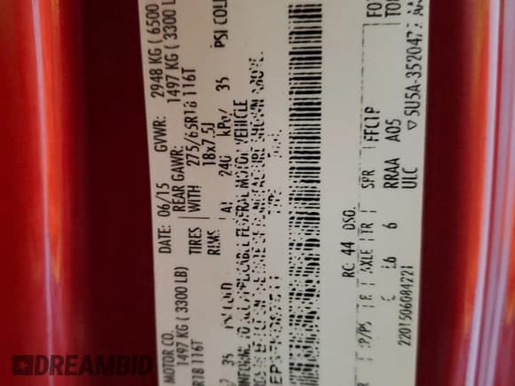 ✅ 2015 Ford F-150 XLT • VIN: 1FTEX1EP3FKD87511 • Lot: 70108595. Listed on Copart with 181,768 mi. Free auction sales archive from the USA and detailed vehicle history report at DreamBid. Image 12.