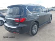 ✅ 2018 Infiniti QX80 • VIN: JN8AZ2ND3J9840423 • Lot: 43394840. Listed on IAAI with 128,180 mi. Free auction sales archive from the USA and detailed vehicle history report at DreamBid. Image 4.