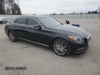 ✅ 2015 Hyundai Genesis 5.0L • VIN: KMHGN4JF5FU038055 • Lot: 84234384. Wystawiony na Copart z przebiegiem 127 983 mil. Bezpłatny archiwum sprzedaży aukcyjnych z USA i szczegółowy raport historii pojazdu na DreamBid. Zdjęcie 4.