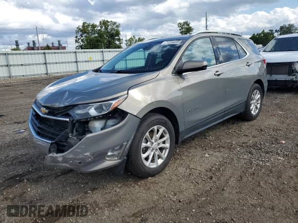 ✅ 2018 Chevrolet Equinox LT • VIN: 3GNAXSEVXJS579919 • Lot: 71256835. Wystawiony na Copart z przebiegiem 119 047 mil. Bezpłatny archiwum sprzedaży aukcyjnych z USA i szczegółowy raport historii pojazdu na DreamBid. Zdjęcie 1.