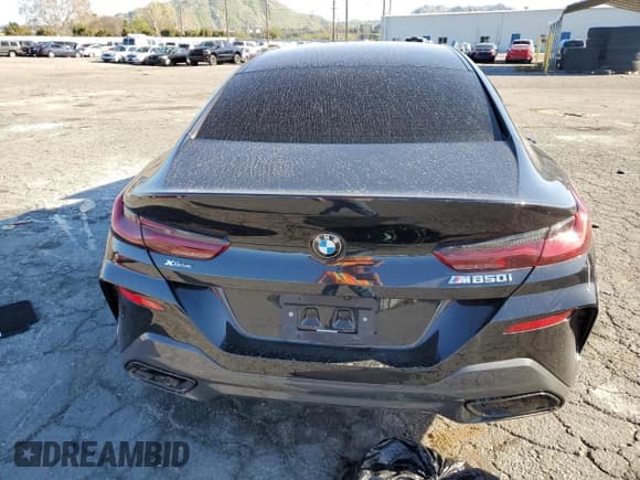 ✅ 2023 BMW 8 Series M850i • VIN: WBAGV8C06PCL57473 • Lot: 39398193. Listed on Copart with Not provided. Free auction sales archive from the USA and detailed vehicle history report at DreamBid. Image 6.