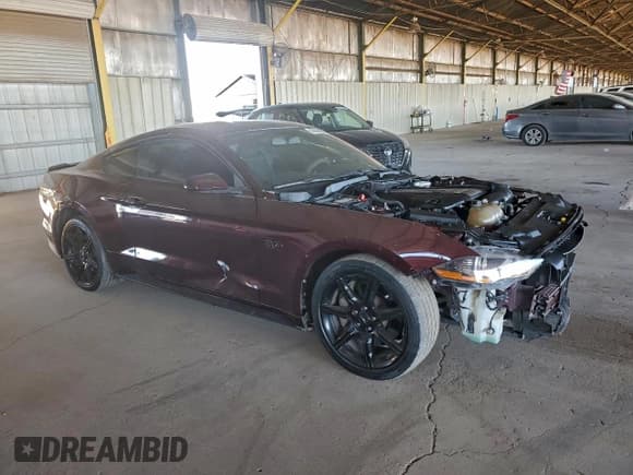 ✅ 2018 Ford Mustang GT Premium • VIN: 1FA6P8CF9J5171991 • Lot: 95169125. Listed on Copart with 55,863 mi. Free auction sales archive from the USA and detailed vehicle history report at DreamBid. Image 4.