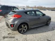 ✅ 2014 Hyundai Veloster Turbo • VIN: KMHTC6AE3EU208323 • Lot: 43638525. Wystawiony na Copart z przebiegiem 187 857 mil. Bezpłatny archiwum sprzedaży aukcyjnych z USA i szczegółowy raport historii pojazdu na DreamBid. Zdjęcie 3.