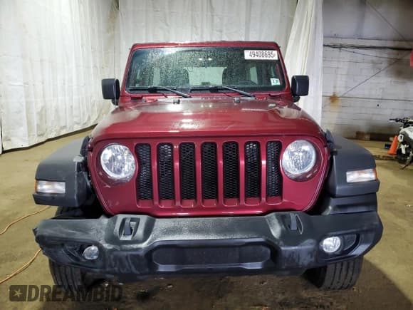 ✅ 2022 Jeep Wrangler Unlimited Willys Sport • VIN: 1C4HJXDN4NW132035 • Lot: 49408695. Wystawiony na Copart z przebiegiem 33 245 mil. Bezpłatny archiwum sprzedaży aukcyjnych z USA i szczegółowy raport historii pojazdu na DreamBid. Zdjęcie 5.
