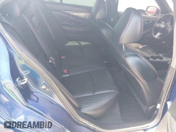 ✅ 2019 Infiniti Q50 Red Sport 400 • VIN: JN1FV7AP7KM760070 • Lot: 42199415. Listed on IAAI with 79,528 mi. Free auction sales archive from the USA and detailed vehicle history report at DreamBid. Image 8.