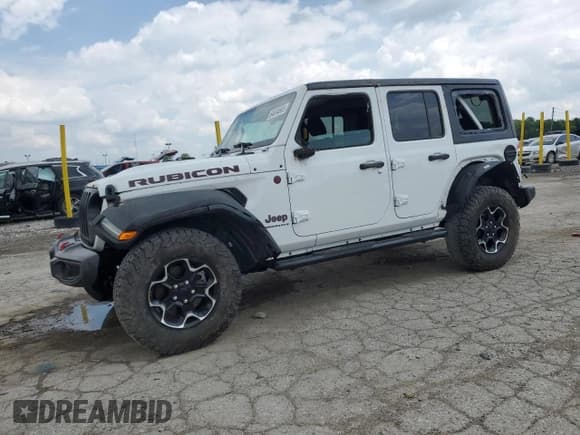 ✅ 2023 Jeep Wrangler Rubicon • VIN: 1C4HJXFG8PW635312 • Lot: 64634665. Wystawiony na Copart z przebiegiem 22 633 mil. Bezpłatny archiwum sprzedaży aukcyjnych z USA i szczegółowy raport historii pojazdu na DreamBid. Zdjęcie 1.