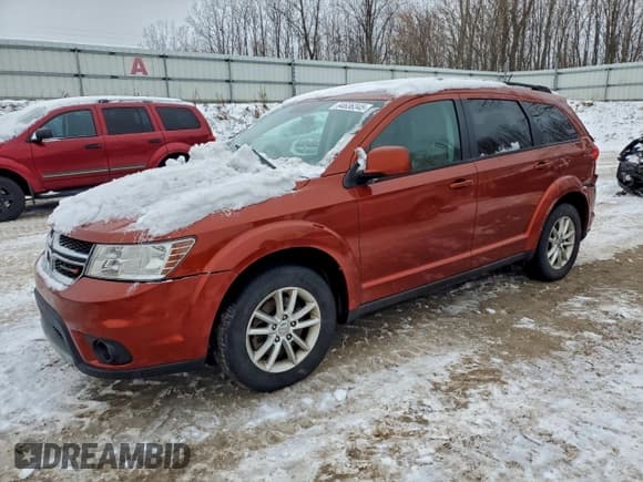 ✅ 2014 Dodge Journey SXT • VIN: 3C4PDCBG7ET161082 • Lot: 94636345. Listed on Copart with 101,075 mi. Free auction sales archive from the USA and detailed vehicle history report at DreamBid. Image 1.