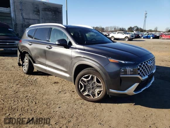 2022 Hyundai Santa Fe Limited z VIN 5NMS4DAL6NH446979, wystawiony jako Copart lot #73268562 z przebiegiem 8 116 mil mil oraz . Historia ofert i sprzedaży dostępna na DreamBid. Obrazek 4.