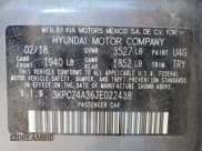 ✅ 2018 Hyundai Accent SE • VIN: 3KPC24A36JE022438 • Лот: 87198294. Опубликован ранее на Copart с пробегом 63 692 миль. Бесплатный доступ к архиву аукционных продаж из США и подробный отчёт об истории автомобиля на DreamBid. Изображение 13.
