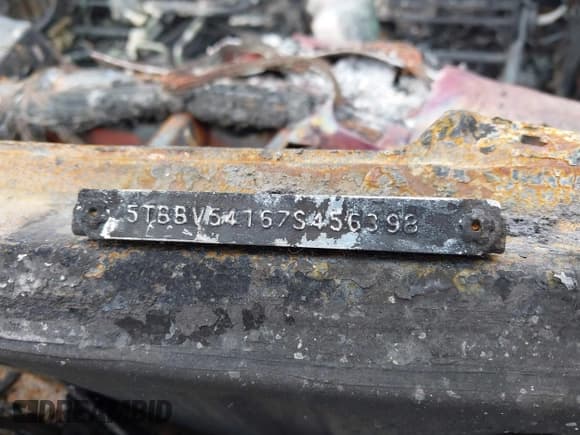 ✅ 2007 Toyota Tundra SR5 • VIN: 5TBBV54167S456398 • Лот: 42596079. Опубликован ранее на IAAI с пробегом Не указан. Бесплатный доступ к архиву аукционных продаж из США и подробный отчёт об истории автомобиля на DreamBid. Изображение 9.