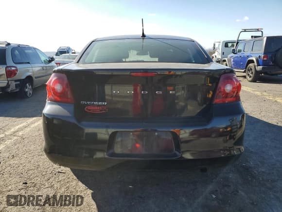 ✅ 2013 Dodge Avenger SE • VIN: 1C3CDZAB3DN514699 • Lot: 81023154. Listed on Copart with Not provided. Free auction sales archive from the USA and detailed vehicle history report at DreamBid. Image 6.