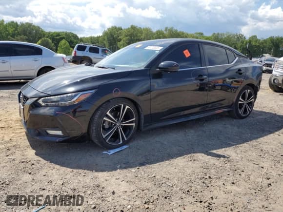 ✅ 2020 Nissan Sentra SR • VIN: 3N1AB8DV0LY296735 • Lot: 56476685. Listed on Copart with 44,452 mi. Free auction sales archive from the USA and detailed vehicle history report at DreamBid. Image 1.