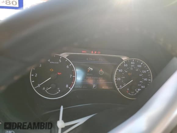 ✅ 2020 Nissan Sentra SR • VIN: 3N1AB8DV4LY269280 • Lot: 82716535. Listed on Copart with 94,182 mi. Free auction sales archive from the USA and detailed vehicle history report at DreamBid. Image 9.