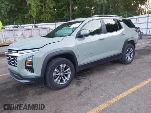 ✅ 2025 Chevrolet Equinox AWD LT • VIN: 3GNAXPEG3SL169845 • Lot: 42981582. Wystawiony na IAAI z przebiegiem 20 388 mil. Bezpłatny archiwum sprzedaży aukcyjnych z USA i szczegółowy raport historii pojazdu na DreamBid. Zdjęcie 2.