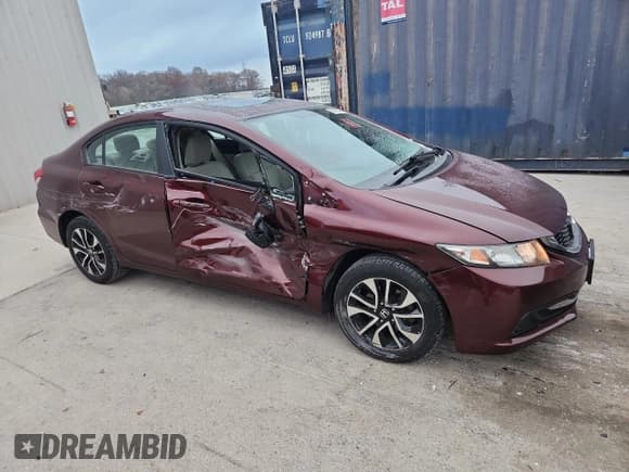 ✅ 2013 Honda Civic EX • VIN: 19XFB2F80DE062542 • Лот: 92155305. Опубликован ранее на Copart с пробегом 113 356 миль. Бесплатный доступ к архиву аукционных продаж из США и подробный отчёт об истории автомобиля на DreamBid. Изображение 4.