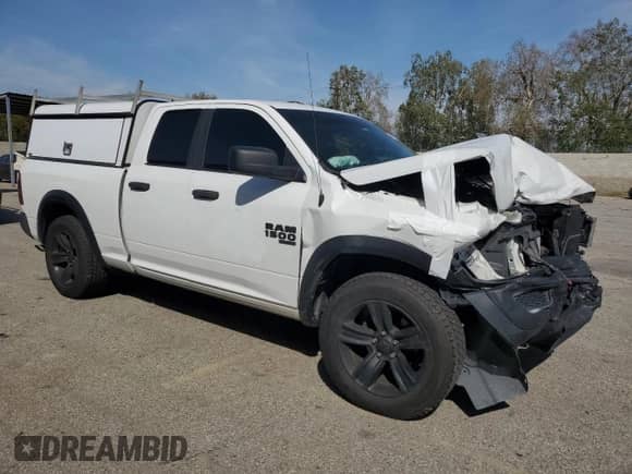 2021 Ram 1500 Warlock z VIN 1C6RR6GG1MS500592, wystawiony jako Copart lot #48171085 z przebiegiem 127 124 mil mil oraz Szkoda całkowita • Salvage title. Historia ofert i sprzedaży dostępna na DreamBid. Obrazek 4.