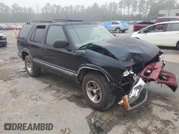 1995 Chevrolet Blazer z VIN 1GNCS13W5S2165022, wystawiony jako Copart lot #58006505 z przebiegiem 318 061 mil mil oraz Szkoda całkowita • Salvage title. Historia ofert i sprzedaży dostępna na DreamBid. Obrazek 4.
