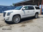 ✅ 2017 Cadillac Escalade ESV Premium Luxury • VIN: 1GYS3JKJ8HR145218 • Lot: 57041035. Listed on Copart with 75,558 mi. Free auction sales archive from the USA and detailed vehicle history report at DreamBid. Image 1.
