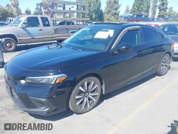 ✅ 2023 Honda Civic EX • VIN: 2HGFE1F74PH308639 • Лот: 42908188. Опубликован ранее на IAAI с пробегом 55 671 миль. Бесплатный доступ к архиву аукционных продаж из США и подробный отчёт об истории автомобиля на DreamBid. Изображение 2.