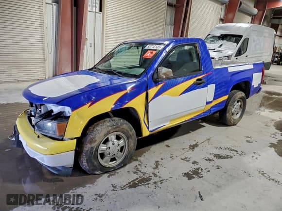 ✅ 2008 Chevrolet Colorado Work Truck • VIN: 1GCCS149X88139698 • Lot: 92713135. Listed on Copart with Not provided. Free auction sales archive from the USA and detailed vehicle history report at DreamBid. Image 1.