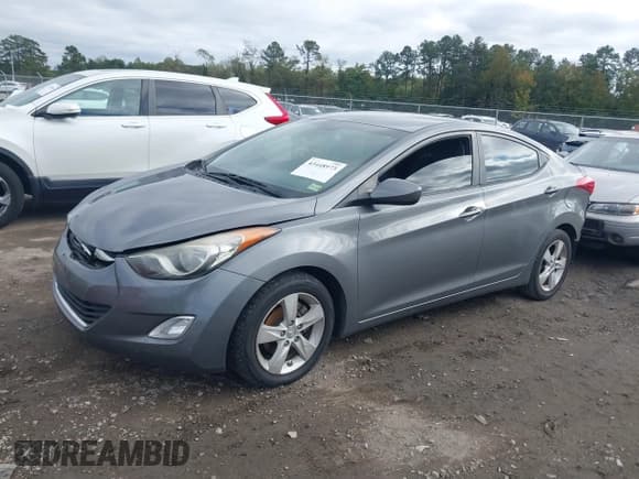 ✅ 2012 Hyundai Elantra GLS • VIN: 5NPDH4AE6CH148687 • Lot: 43448973. Listed on IAAI with 161,981 mi. Free auction sales archive from the USA and detailed vehicle history report at DreamBid. Image 2.