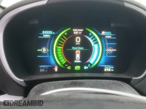 ✅ 2018 Chevrolet Volt LT • VIN: 1G1RA6S56JU153551 • Lot: 39820424. Wystawiony na Copart z przebiegiem 24 333 mil. Bezpłatny archiwum sprzedaży aukcyjnych z USA i szczegółowy raport historii pojazdu na DreamBid. Zdjęcie 9.