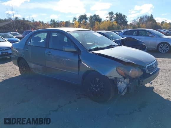 ✅ 2005 Toyota Corolla CE • VIN: 2T1BR32E15C358956 • Lot: 43544670. Listed on IAAI with 158,181 mi. Free auction sales archive from the USA and detailed vehicle history report at DreamBid. Image 1.