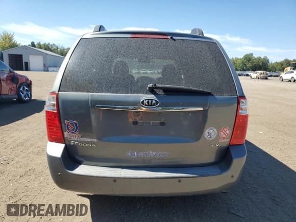 ✅ 2008 Kia Sedona EX • VIN: KNDMB233486260116 • Lot: 71962405. Wystawiony na Copart z przebiegiem 170 415 mil. Bezpłatny archiwum sprzedaży aukcyjnych z USA i szczegółowy raport historii pojazdu na DreamBid. Zdjęcie 6.