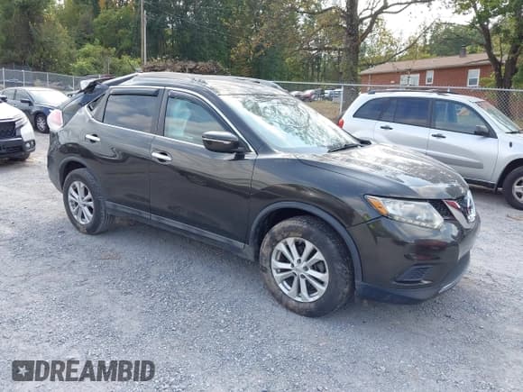 ✅ 2014 Nissan Rogue SV • VIN: 5N1AT2MV0EC834056 • Лот: 43259278. Опубликован ранее на IAAI с пробегом 176 769 миль. Бесплатный доступ к архиву аукционных продаж из США и подробный отчёт об истории автомобиля на DreamBid. Изображение 1.