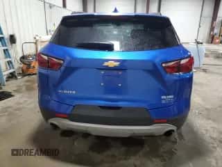 2019 Chevrolet Blazer with VIN 3GNKBCRS9KS597564, listed as a Copart auction lot 70992644 with 71,008 mi miles and Salvage title. Bid and sale history available at DreamBid. Image 6.