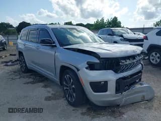 ✅ 2021 Jeep Grand Cherokee Overland • VIN: 1C4RJKDG2M8147256 • Лот: 42536786. Опубликован ранее на IAAI с пробегом 34 970 миль. Бесплатный доступ к архиву аукционных продаж из США и подробный отчёт об истории автомобиля на DreamBid. Изображение 1.