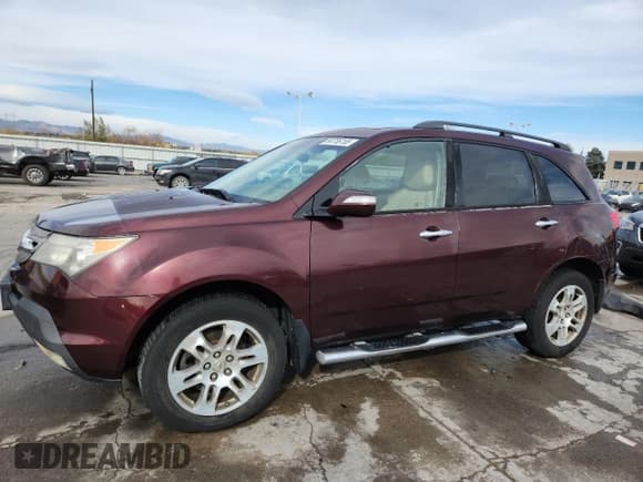 ✅ 2007 Acura MDX Technology • VIN: 2HNYD28317H534271 • Lot: 90736155. Wystawiony na Copart z przebiegiem 191 240 mil. Bezpłatny archiwum sprzedaży aukcyjnych z USA i szczegółowy raport historii pojazdu na DreamBid. Zdjęcie 1.