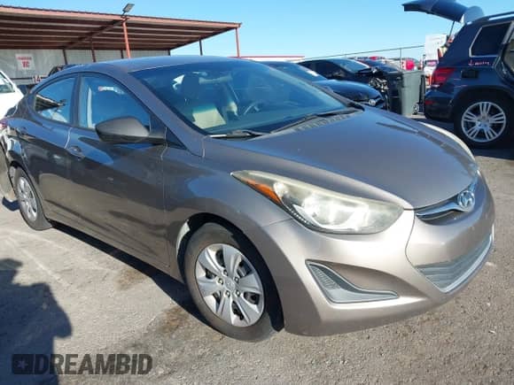 2016 Hyundai Elantra SE с VIN 5NPDH4AE5GH698338, выставлен на аукционе IAAI как лот 43269288 с пробегом 143 861 миль миль и . История ставок и продаж доступна на DreamBid. Изображение 1.