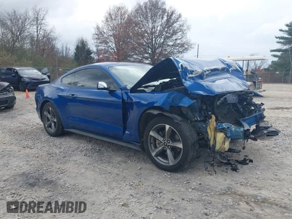 ✅ 2017 Ford Mustang V6 • VIN: 1FA6P8AM9H5304745 • Lot: 43759656. Listed on IAAI with 87,467 mi. Free auction sales archive from the USA and detailed vehicle history report at DreamBid. Image 1.