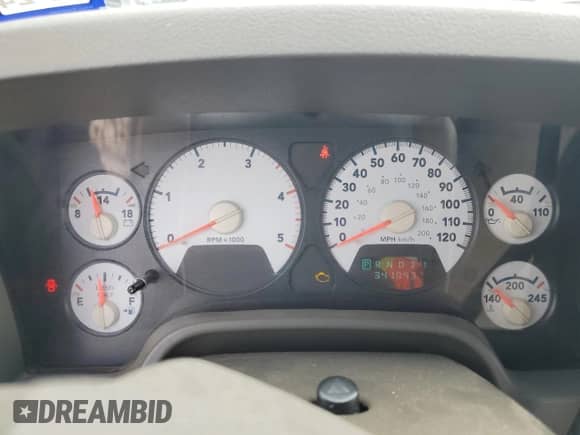 2006 Dodge 3500 SLT z VIN 3D7MX48C46G119473, wystawiony jako Copart lot #55405625 z przebiegiem 341 093 mil mil oraz Szkoda całkowita • Salvage title. Historia ofert i sprzedaży dostępna na DreamBid. Obrazek 9.