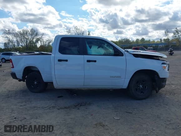 ✅ 2019 Ram 1500 Tradesman • VIN: 1C6RRFCG8KN768606 • Lot: 43404729. Listed on IAAI with Not provided. Free auction sales archive from the USA and detailed vehicle history report at DreamBid. Image 13.
