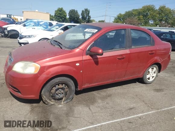 ✅ 2008 Chevrolet Aveo LS • VIN: KL1TD56688B010681 • Lot: 42521965. Wystawiony na Copart z przebiegiem Nie podano. Bezpłatny archiwum sprzedaży aukcyjnych z USA i szczegółowy raport historii pojazdu na DreamBid. Zdjęcie 1.