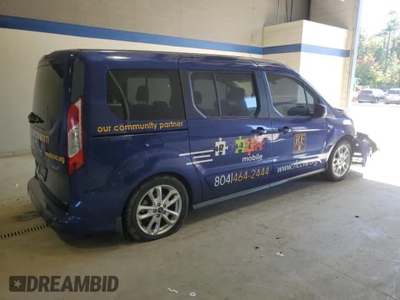 ✅ 2014 Ford Transit Connect XLT • VIN: NM0GE9F70E1155333 • Lot: 84772195. Listed on Copart with 145,713 mi. Free auction sales archive from the USA and detailed vehicle history report at DreamBid. Image 3.