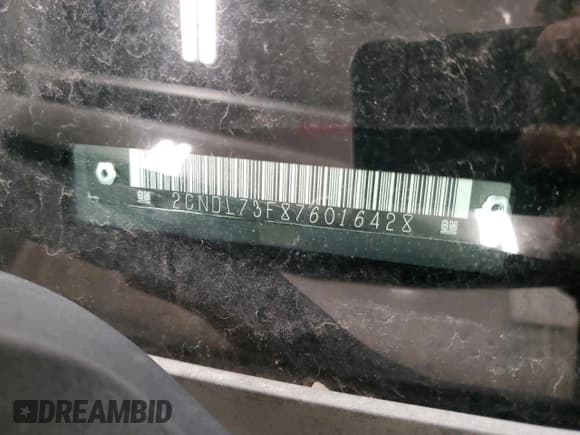 ✅ 2007 Chevrolet Equinox LT • VIN: 2CNDL73F876016428 • Лот: 60639755. Опубликован ранее на Copart с пробегом 127 274 миль. Бесплатный доступ к архиву аукционных продаж из США и подробный отчёт об истории автомобиля на DreamBid. Изображение 12.