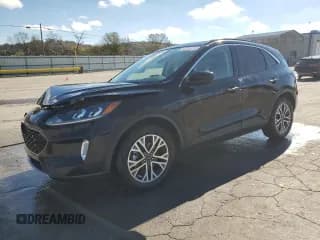 ✅ 2021 Ford Escape SEL • VIN: 1FMCU0H66MUA77296 • Lot: 90722875. Listed on Copart with 53,810 mi. Free auction sales archive from the USA and detailed vehicle history report at DreamBid. Image 1.