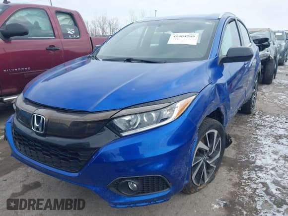 ✅ 2020 Honda HR-V Sport • VIN: 3CZRU6H15LM725780 • Lot: 41404769. Listed on IAAI with Not provided. Free auction sales archive from the USA and detailed vehicle history report at DreamBid. Image 2.