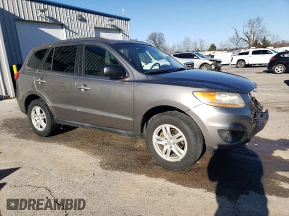 ✅ 2011 Hyundai Santa Fe GLS • VIN: 5XYZG4AG7BG020751 • Lot: 83780644. Listed on Copart with 207,342 mi. Free auction sales archive from the USA and detailed vehicle history report at DreamBid. Image 4.