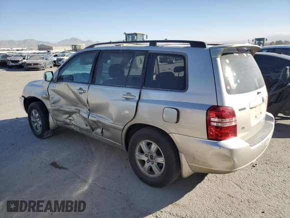 2001 Toyota Highlander с VIN JTEGF21A310020482, выставлен на аукционе Copart как лот 44260765 с пробегом 242 320 миль миль и Списание • Salvage title. История ставок и продаж доступна на DreamBid. Изображение 2.