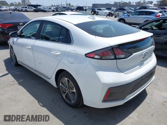 ✅ 2022 Hyundai Ioniq SEL • VIN: KMHC75LD7NU265630 • Lot: 42084337. Listed on IAAI with 35,154 mi. Free auction sales archive from the USA and detailed vehicle history report at DreamBid. Image 3.