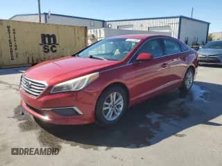 2017 Hyundai Sonata SE with VIN 5NPE24AF8HH570109, listed as a Copart auction lot 90131365 with 112,295 mi miles and Salvage title. Bid and sale history available at DreamBid. Image 1.