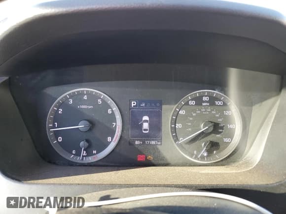 ✅ 2016 Hyundai Sonata SE • VIN: 5NPE24AFXGH348332 • Lot: 92128205. Wystawiony na Copart z przebiegiem 171 897 mil. Bezpłatny archiwum sprzedaży aukcyjnych z USA i szczegółowy raport historii pojazdu na DreamBid. Zdjęcie 9.